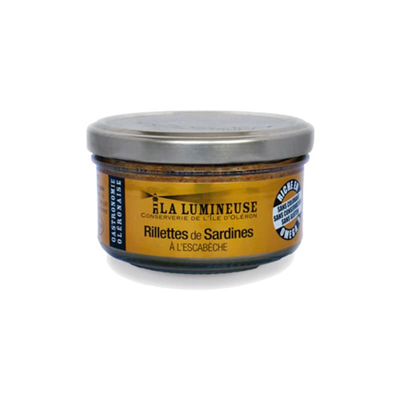 Rillettes de Sardines à L'Escabèche LA LUMINEUSE