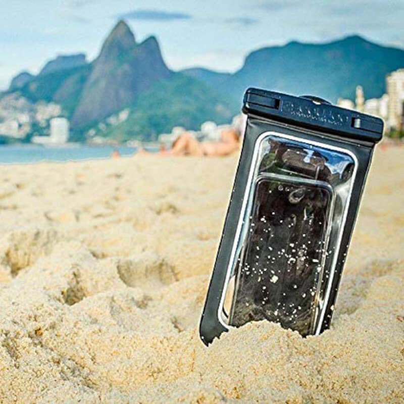 Pochette Universel SEAWAG 100% WaterProof Noir Pour SmartPhone (avec sortie audio)