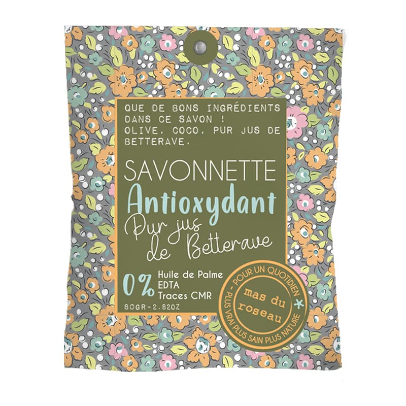 Savonnette Libre ! Betterave - Antioxydant MAS DU ROSEAU