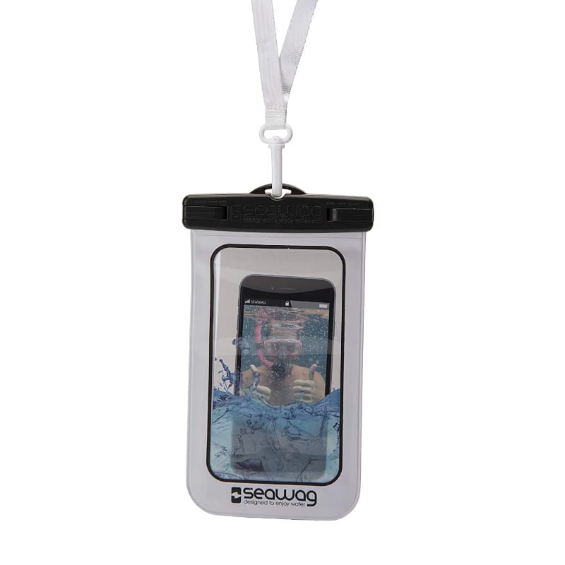 Pochette Universel SEAWAG 100% WaterProof Pour SmartPhone Blanc / Noir
