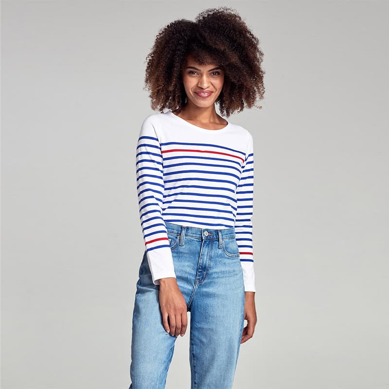 Marinière ARMOR-LUX Rempart 3 Blanc/Etoile