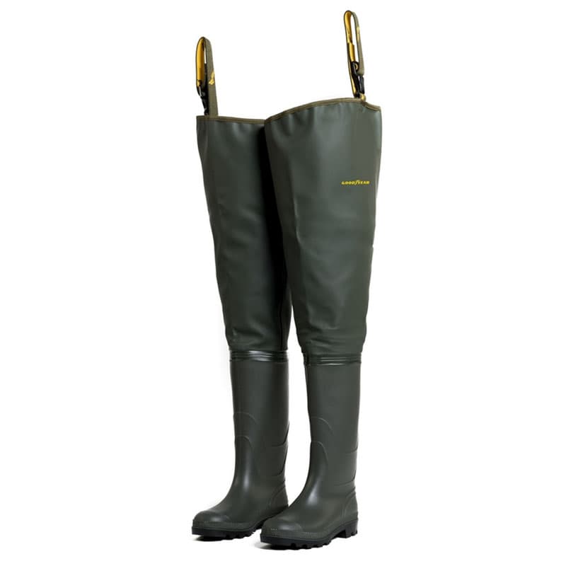 Cuissarde PVC GOODYEAR - Kaki 35