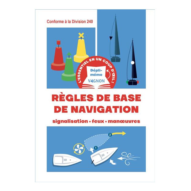 Dépli-Mémo - Règles de base de Navigation