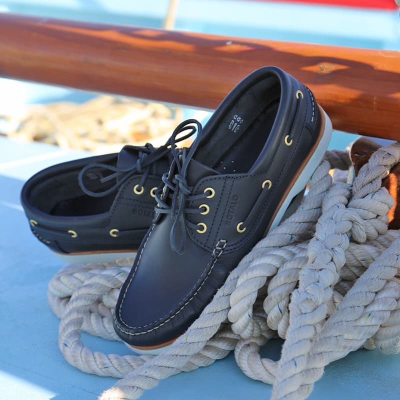 Chaussures Bateau BOTALO Empreinte Marine 41
