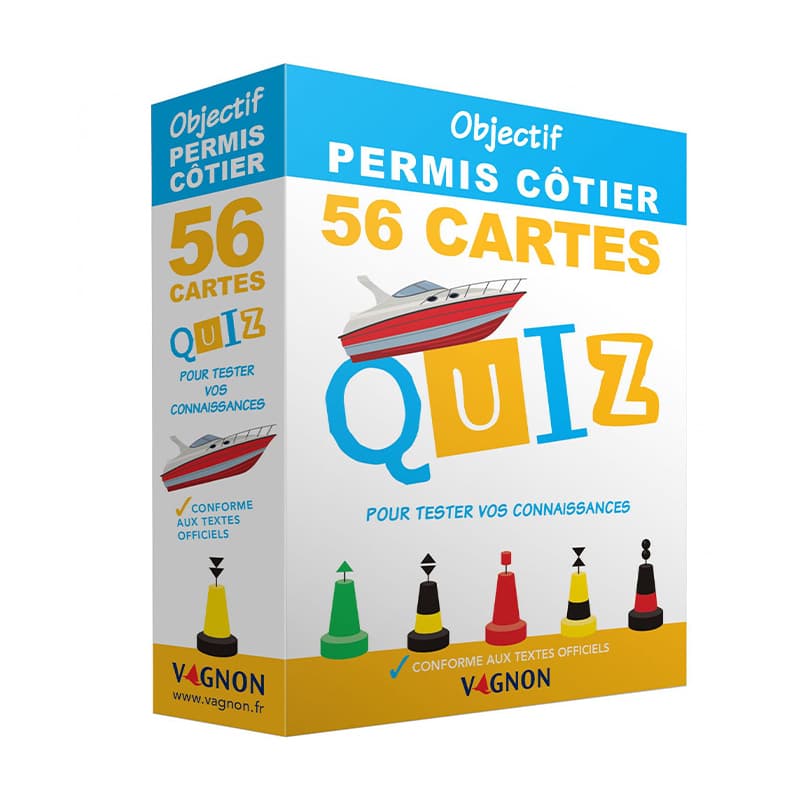 Objectif permis cĂ´tier: 56 cartes Quiz
