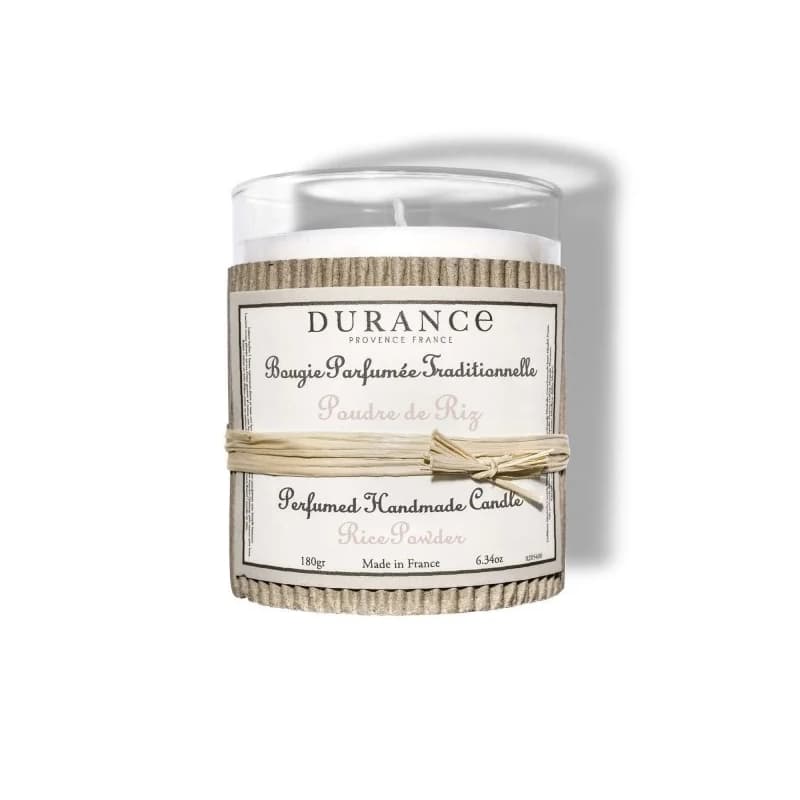 Bougie Parfumée Traditionnelle - Poudre de Riz DURANCE