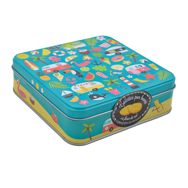Boite Galettes pur beurre "Summer Lali" SOCIÉTÉ DV