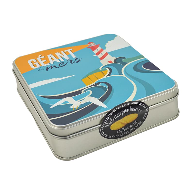 Boite Galettes pur beurre "Géant des mers" SOCIÉTÉ DV