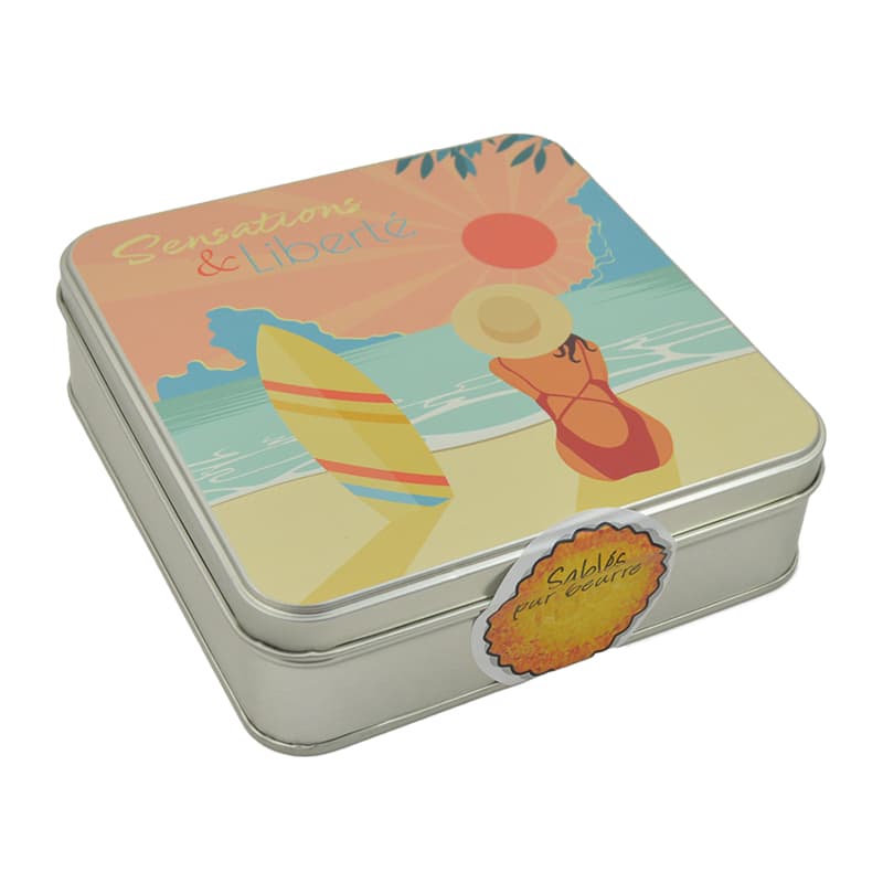 Boite Sablés pur beurre "Sensations & Liberté" SOCIÉTÉ DV