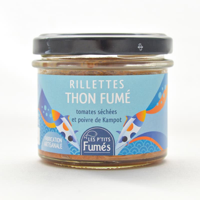 Rillettes de Thon Fumé aux Tomates séchées CONSERVERIE DES SAVEURS