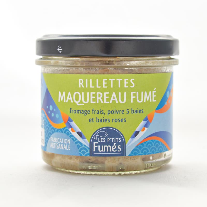 Rillettes de Maquereau Fumé au Fromage Frais et Baies CONSERVERIE DES SAVEURS