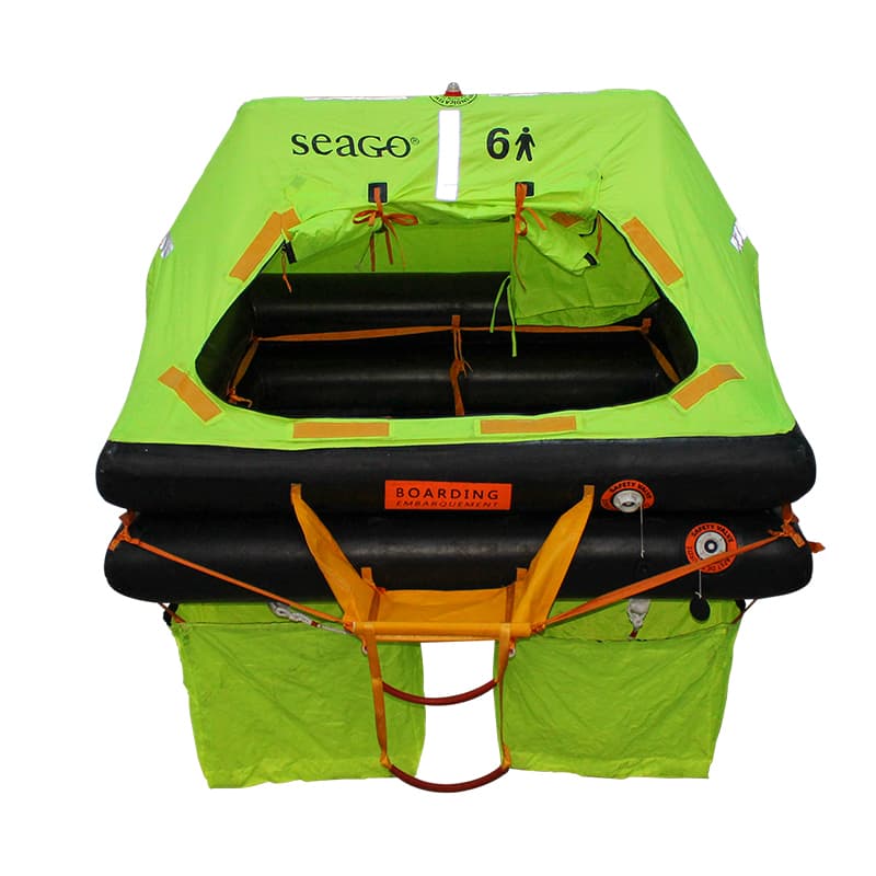 Radeau SEACRUISER PLUS - Côtier - OUEST SÉCURITÉ MARINE 6 Personnes SAC