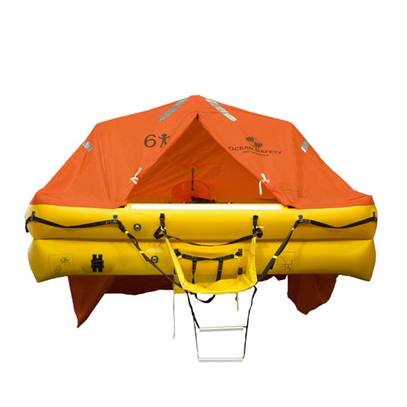 Radeau Ocean Safety ISO 'Ultra Lite' - Hauturier -24H - OUEST SÉCURITÉ MARINE 8 Personnes SAC
