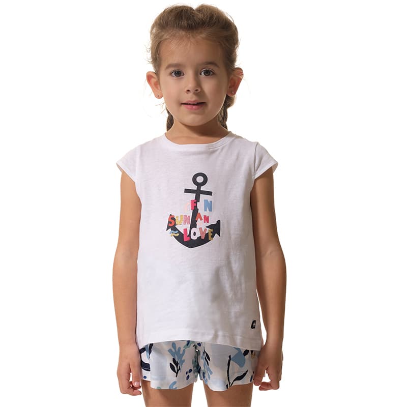 T-shirt HUBLOT Moriana Blanc 10 Ans