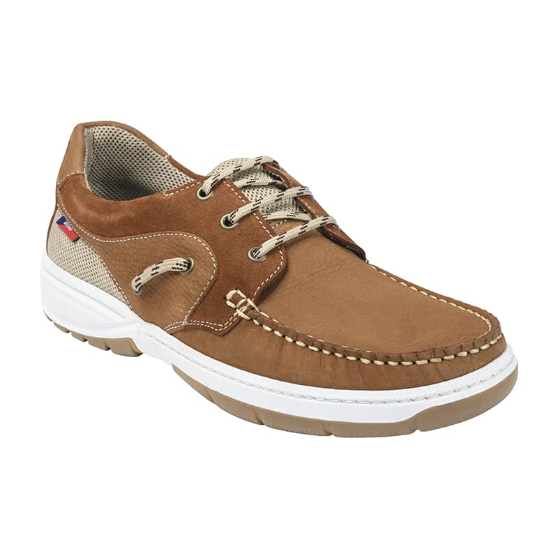 Chaussures Bateau BOTALO Ulteam Lacet Marron 40