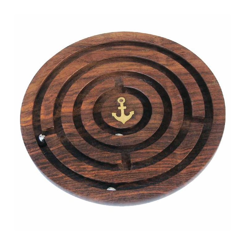 Jeu labyrinthe en bois