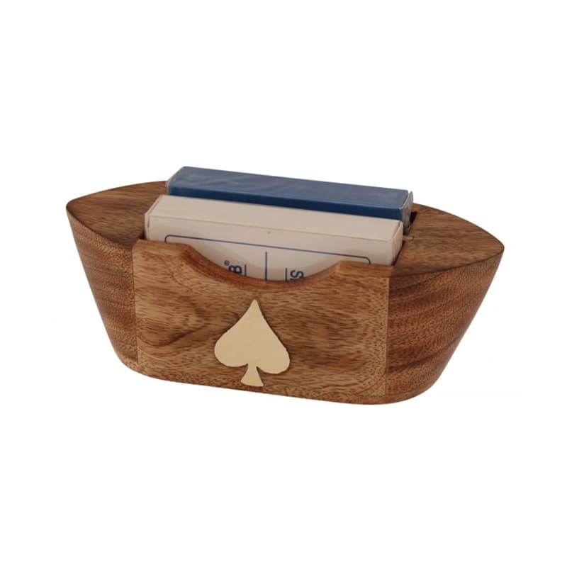 Bateau range cartes en bois