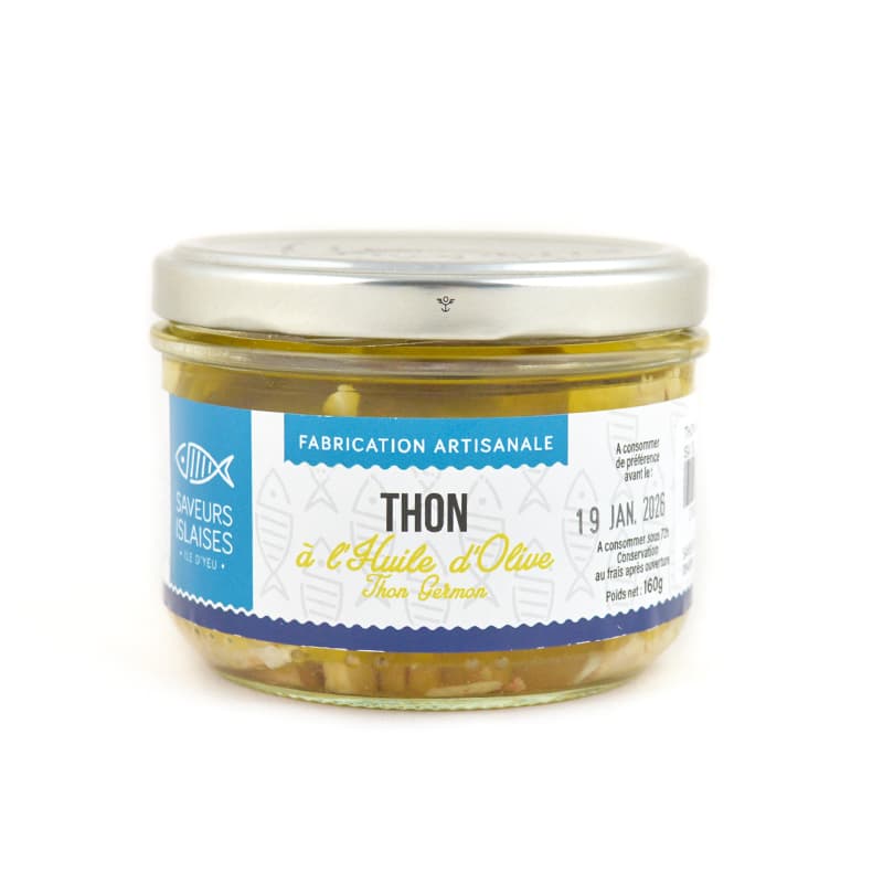Thon Ă l'huile d'olive SAVEURS ISLAISES