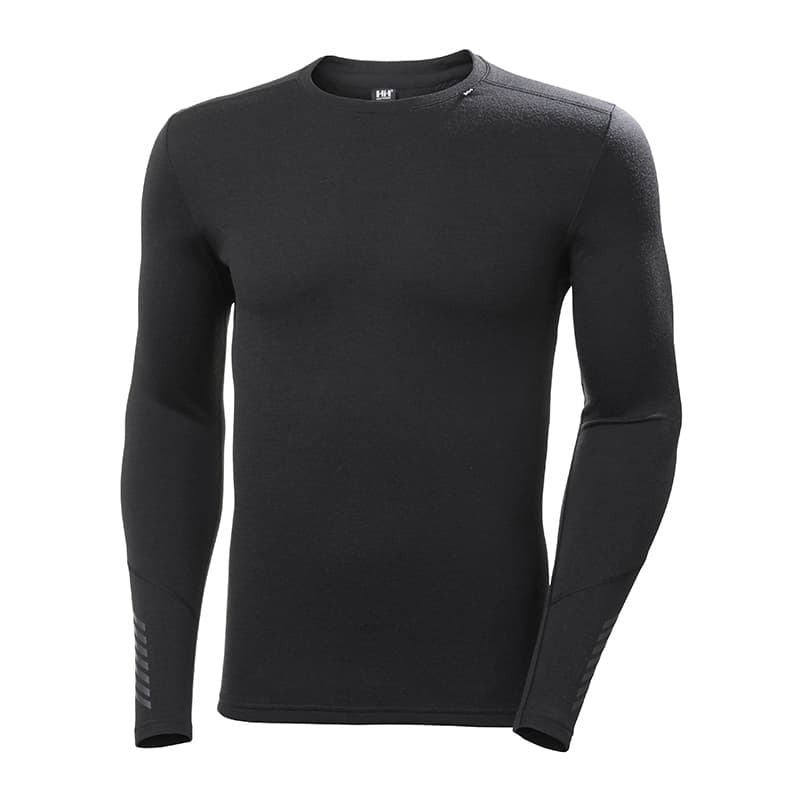 Sous-pull technique HELLY HANSEN Lifa® Merino Midweight Crew 49364 L 990 Black