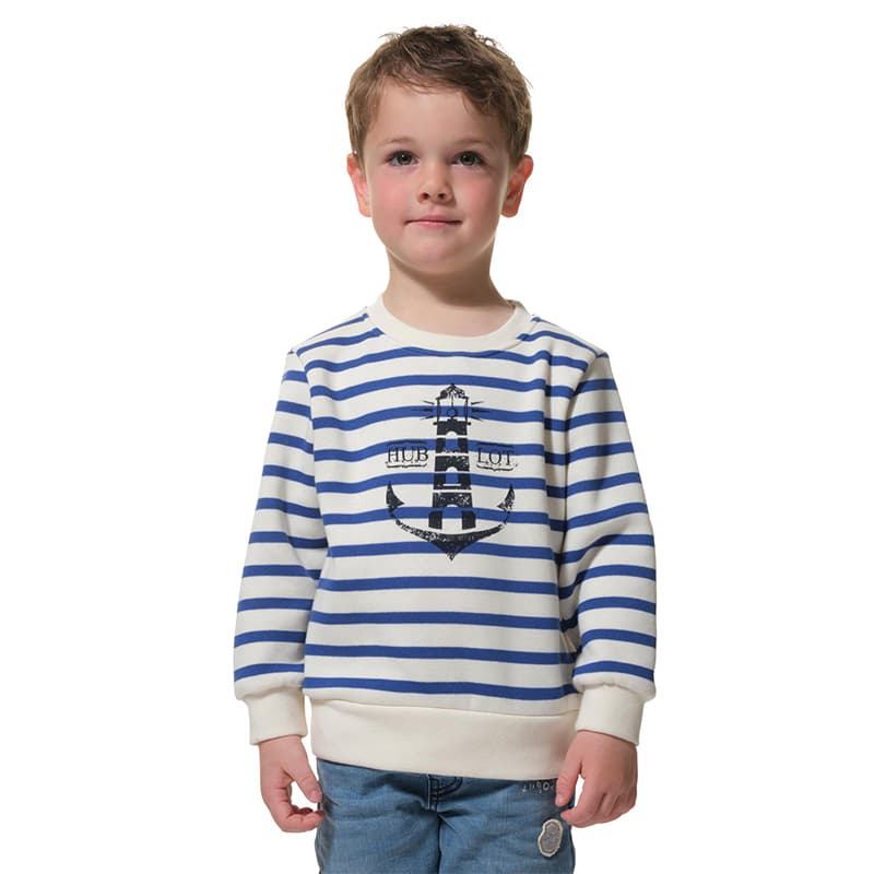 Sweat HUBLOT Omry 6 Ans Ecru/Bugatti