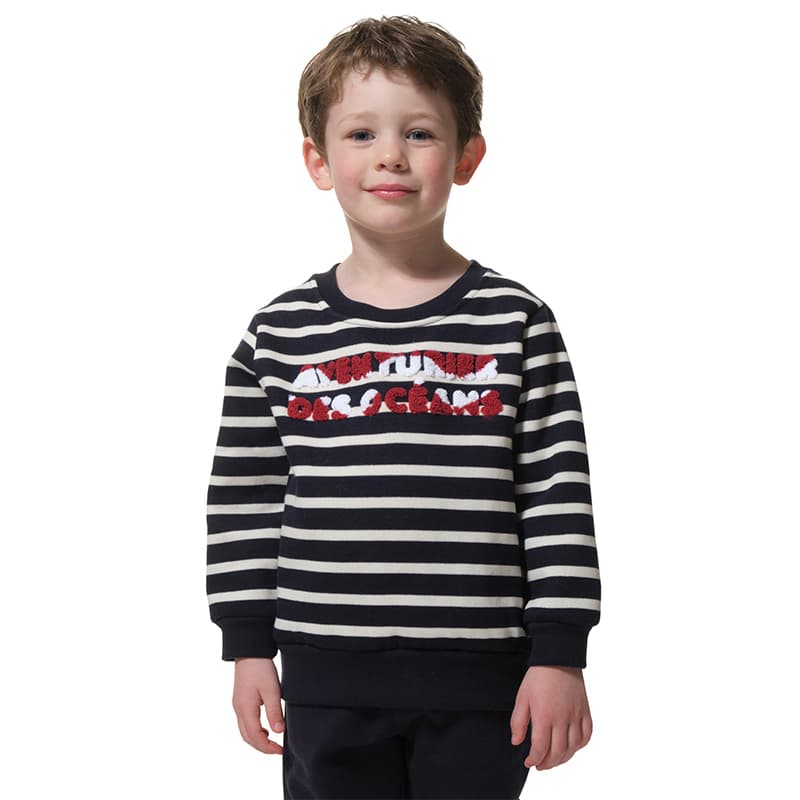 Sweat HUBLOT Omry 6 Ans Marine/Ecru