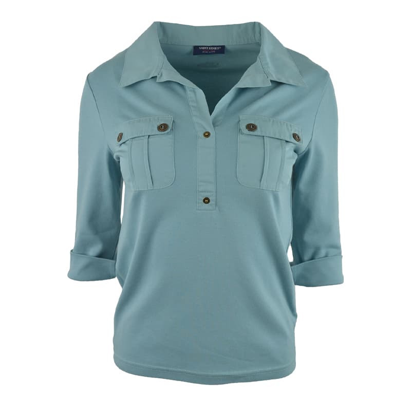 Polo SAINT JAMES Oléron 40 Jade