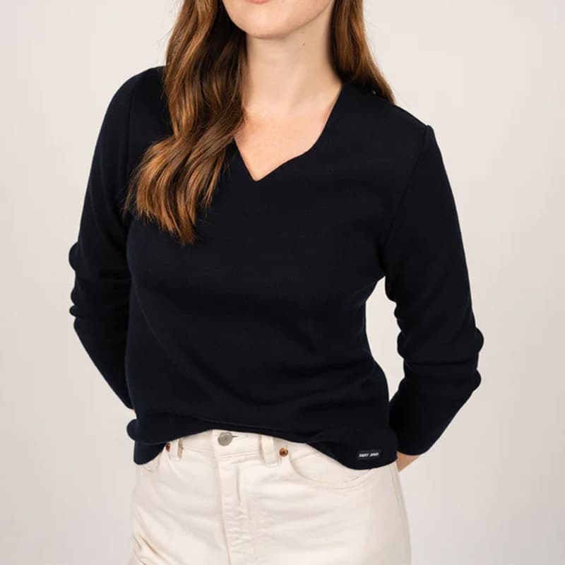 Pull SAINT JAMES Brehat III 38 Navy