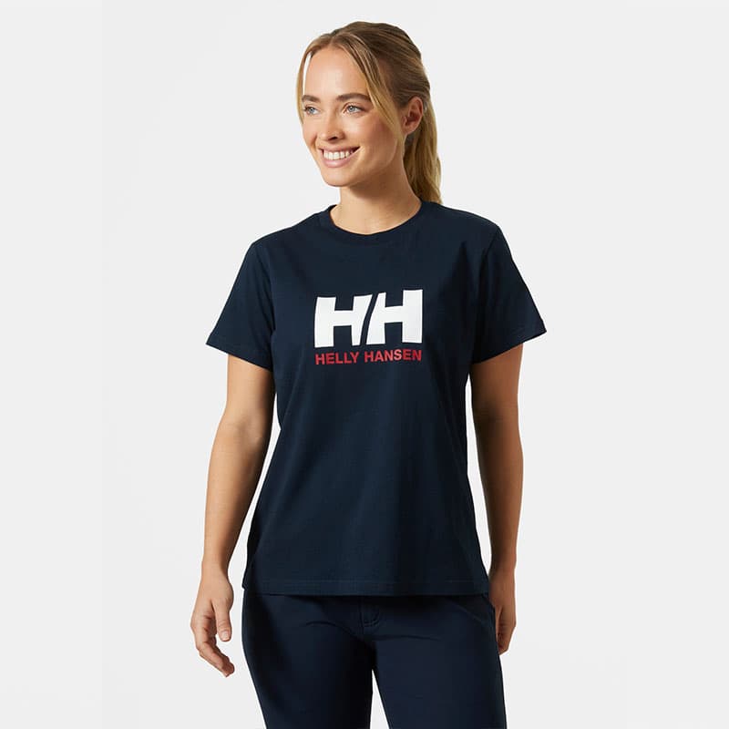 T-shirt HELLY HANSEN W Logo 2.0 S 597 Navy