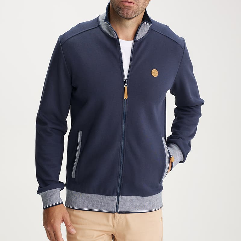 Sweat zippé TBS Loanngil XL 612 Navy