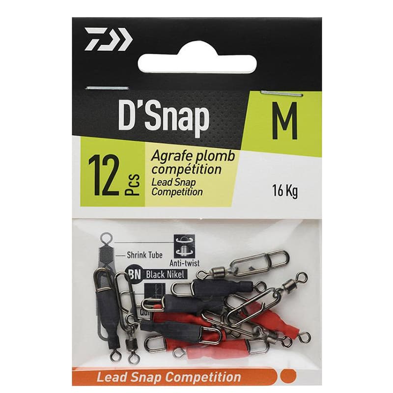 Emerillon DAIWA Agrafe Plomb Competition L