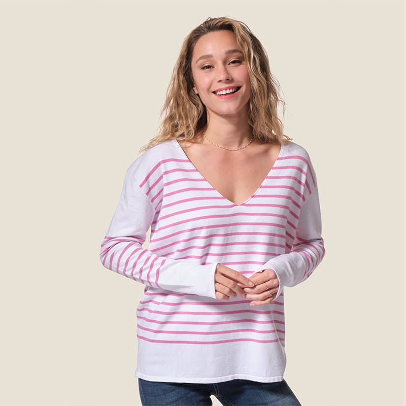 Pull HUBLOT Marise S Blanc/Pinky