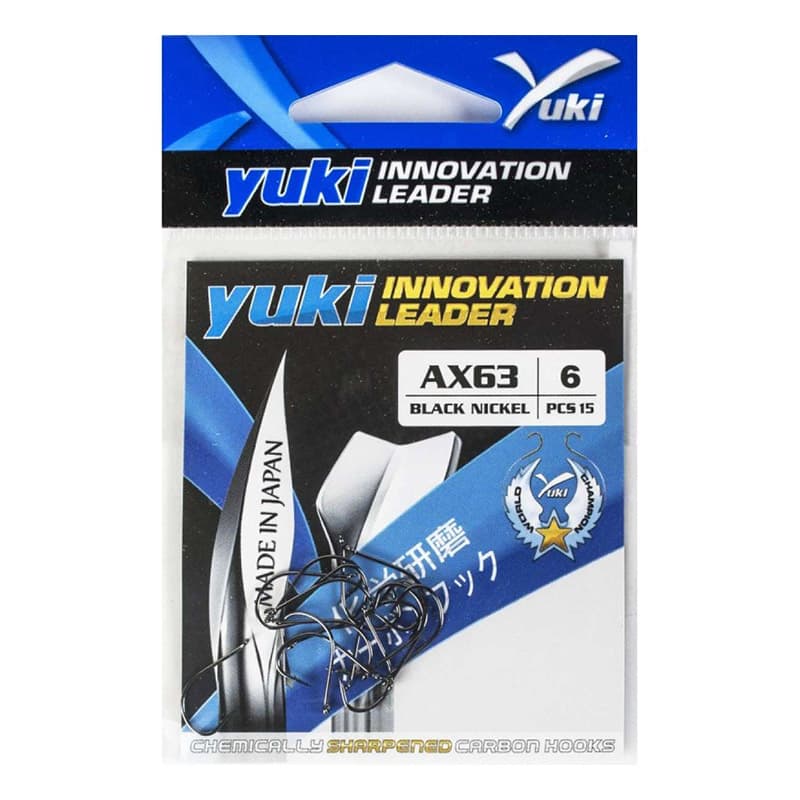 Hameçons YUKI Hook Ax63 Taille 5