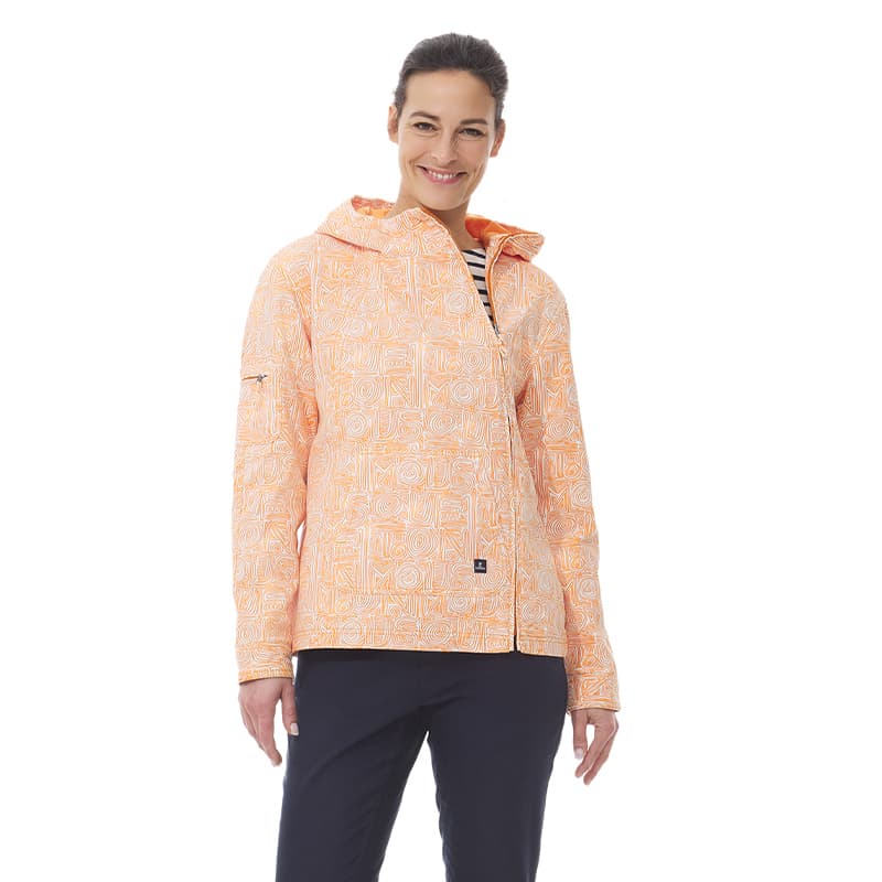 Veste MOUSQUETON Sauzon Print-S 38 Crayon Clementine