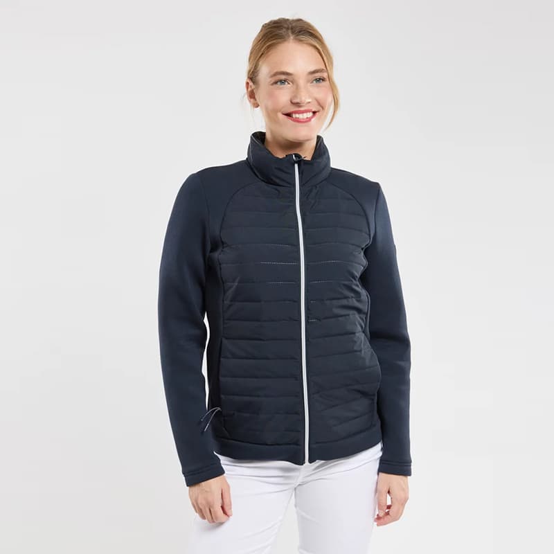 Veste polaire bi-matière imperméable BERMUDES Mosson 44 052 Marine