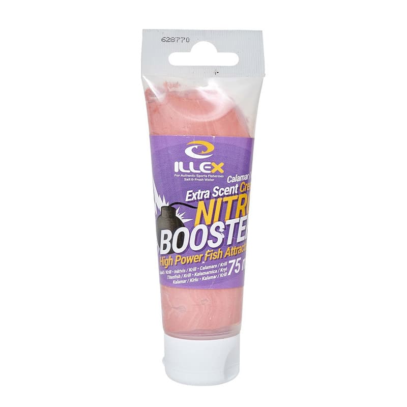 Attractant SENSAS Nitro Booster - Crème 75 mL SQUID/KRILL C. ORANGE