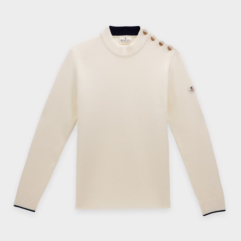 Pull ROYAL MER Marceau 2XL Ecru