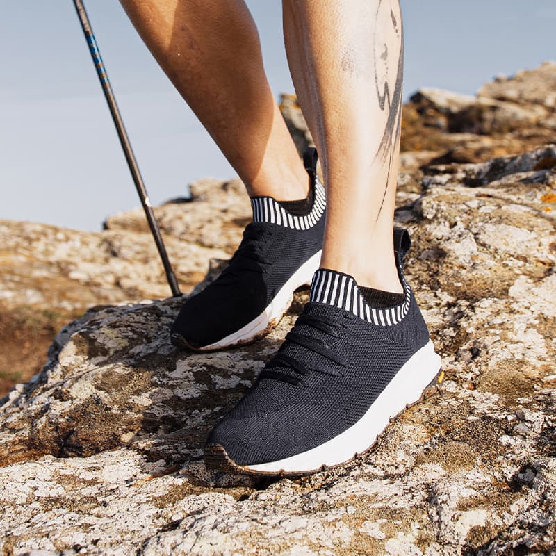 Baskets en maille ROYAL MER Kint-1 R 37 Marine/Off White