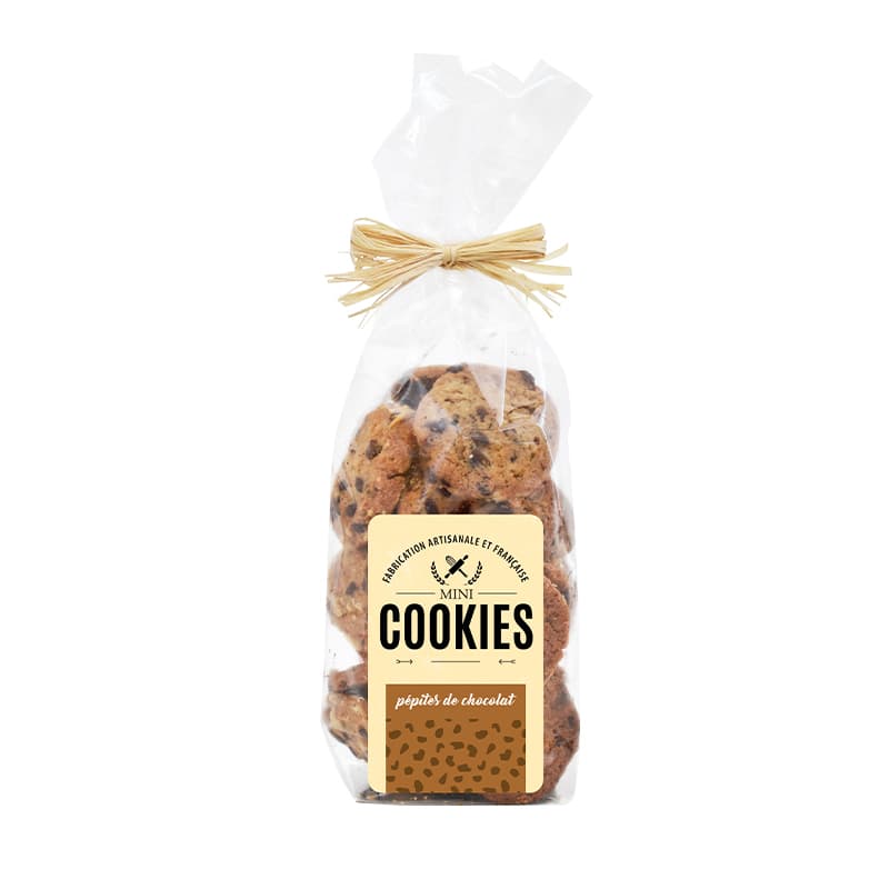 Sachet de Mini Cookies aux Pépites de Chocolat SOCIÉTÉ DV