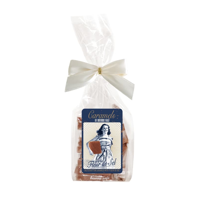 Sachet de Bouchées Caramels au Beurre salé et à la Fleur de Sel SOCIÉTÉ DV