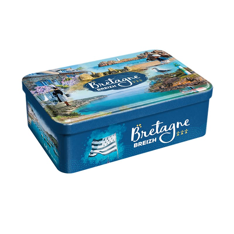Boîte Assortiment Galettes et Palets "Multivues Bretagne" SOCIÉTÉ DV