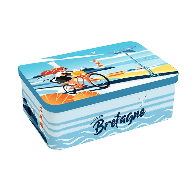 Boîte Assortiment Galettes et Palets "Virée en Bretagne" SOCIÉTÉ DV