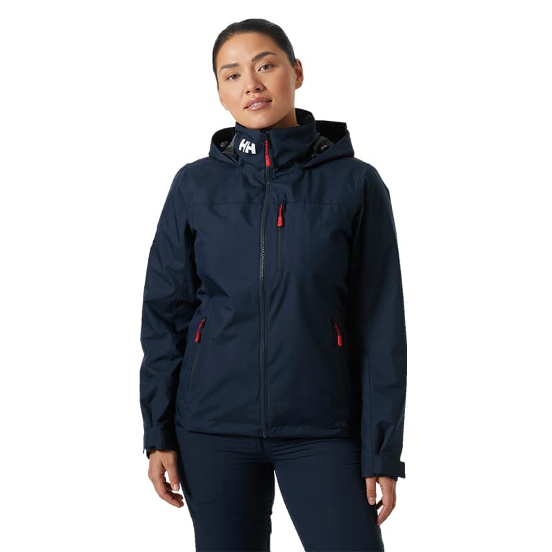 Veste imperméable doublée polaire HELLY HANSEN W Crew Hooded Midlayer 2.0 M 597 Navy