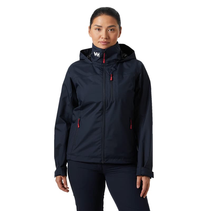 Veste imperméable HELLY HANSEN W Crew Hooded 2.0 S 597 Navy