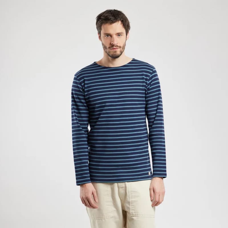 Marinière ARMOR-LUX Héritage Houat couleur M PHU Marine Deep/Winterblue