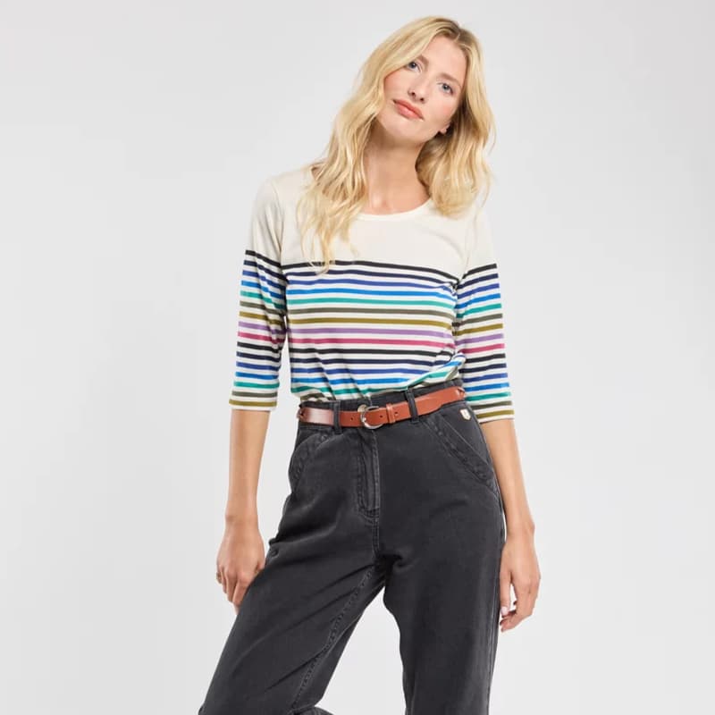 Marinière 10 couleurs ARMOR-LUX 1 PQU Multicol Lann