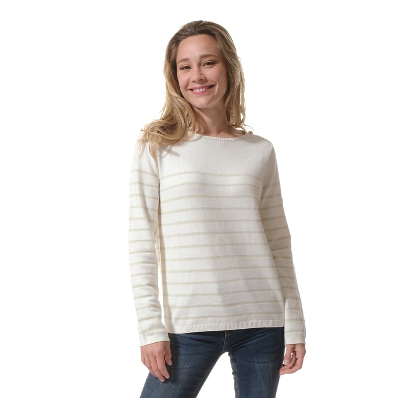 Pull HUBLOT Mosaline L Ecru/Dore