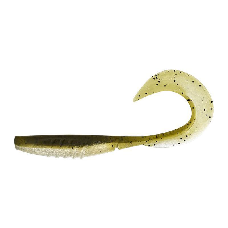 Leurre MEGABASS X Layer Curly 3.5 GREEN PUMPKIN SHAD