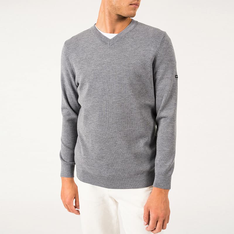 Pull SAINT JAMES Cuirassé II 2XL Gris