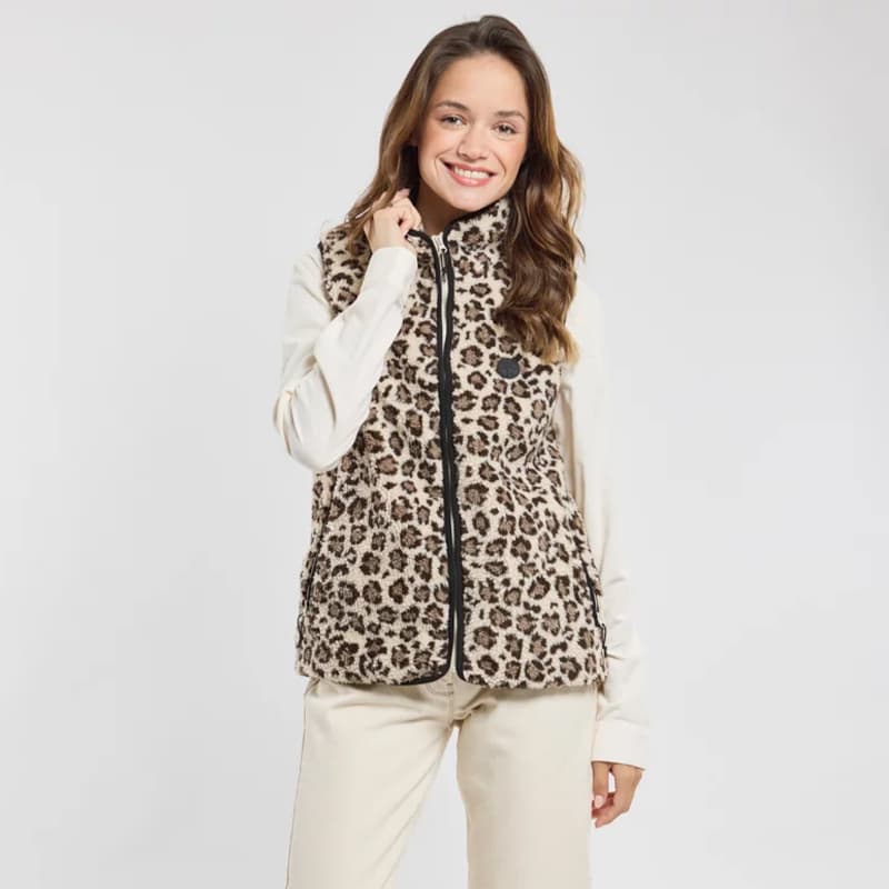 Veste polaire sans manches BERMUDES Macael 46 bB60 Léo