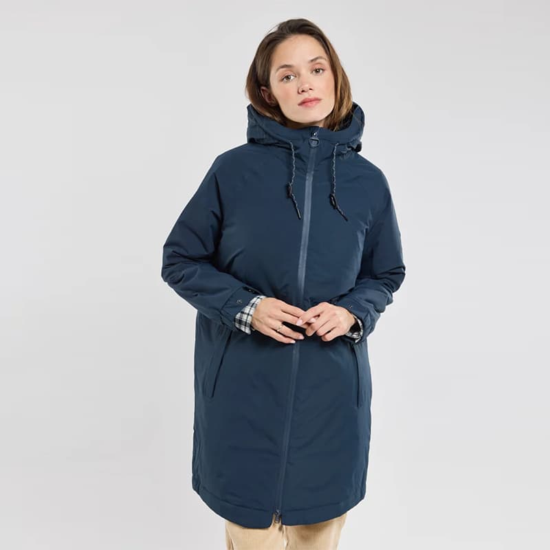 Parka longue imperméable BERMUDES Billda 44 b052 Marine